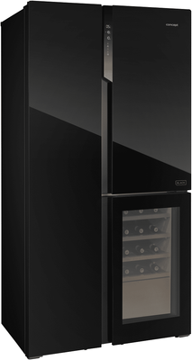 Американський холодильник з винною шафою Concept LA7991bc BLACK la7991bc фото