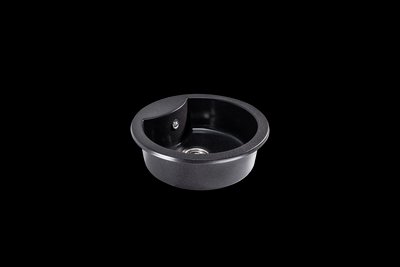 Гранітна мийка кухонна AZURITE кругла форма без крила врізна Польща Sink Quality 1385350901 фото